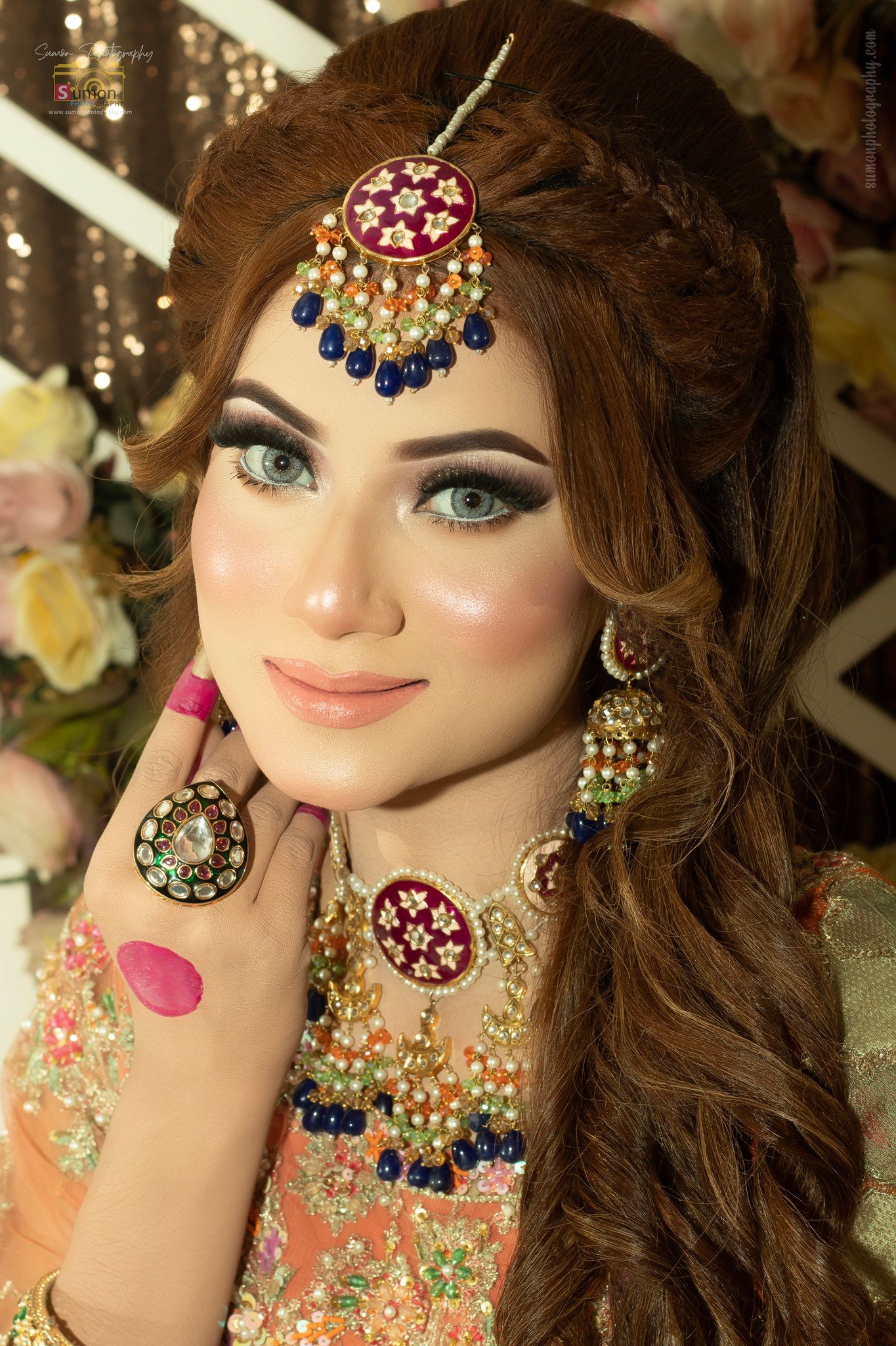Nishi's Bridal Makeover Bridal Photoshoot Dola Alsha (10)