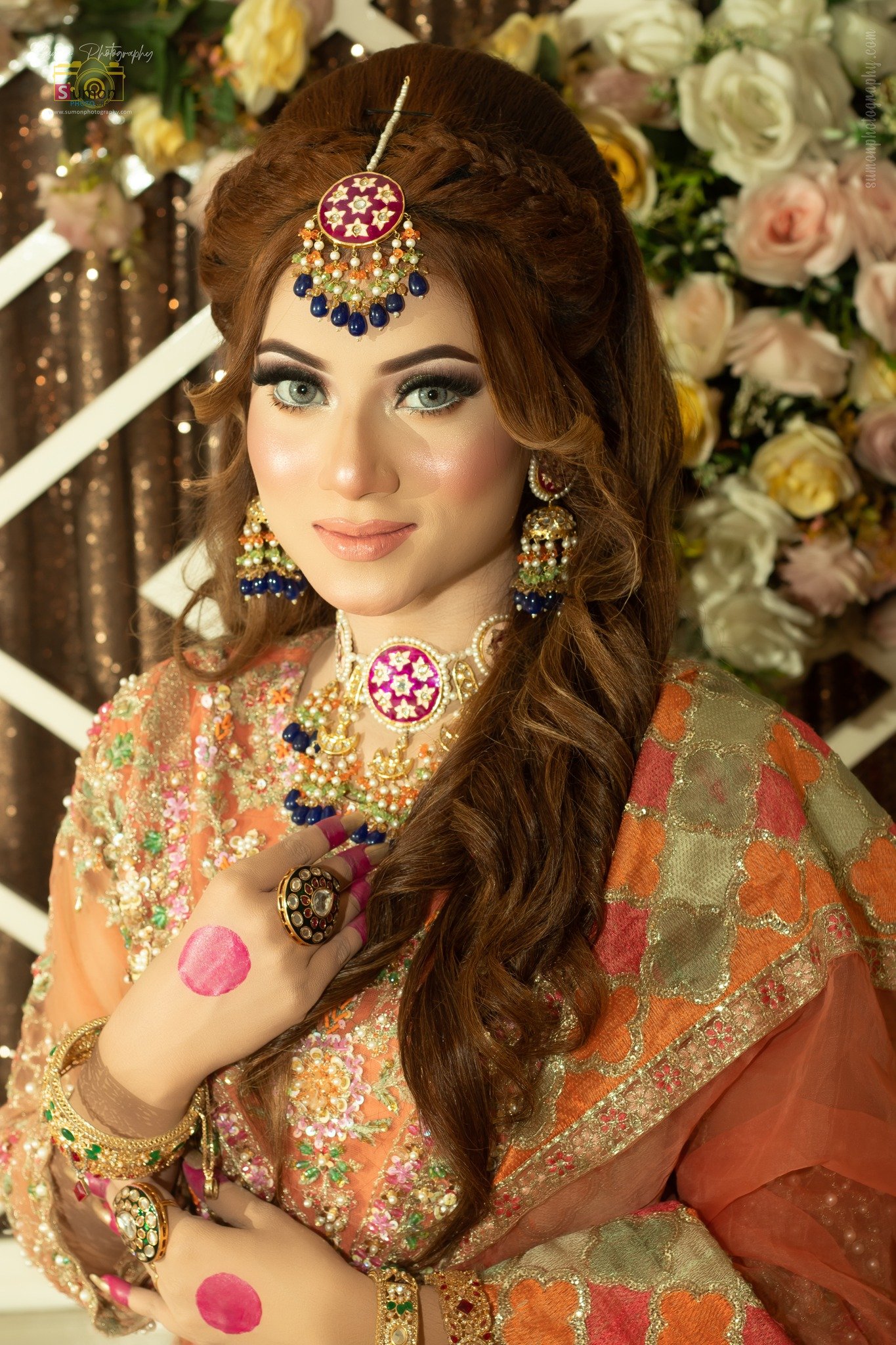 Nishi's Bridal Makeover Bridal Photoshoot Dola Alsha (11)