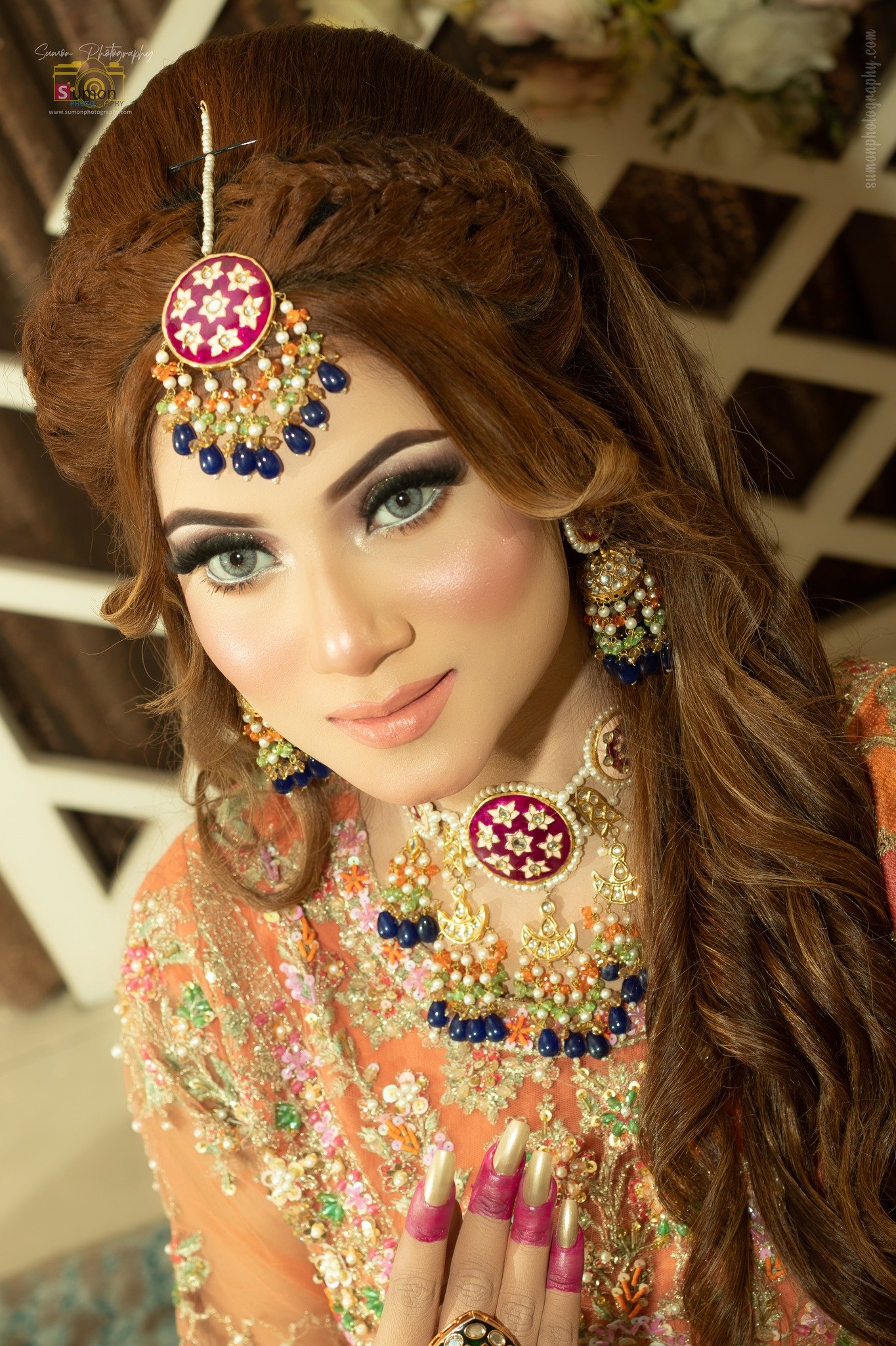 Nishi's Bridal Makeover Bridal Photoshoot Dola Alsha (14)