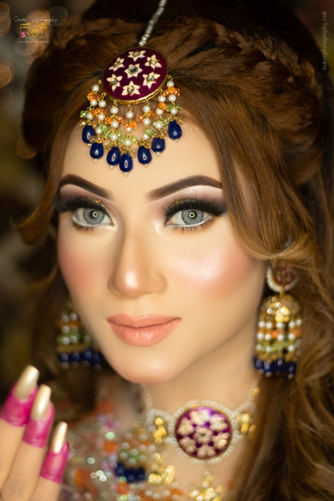 Nishi's Bridal Makeover Bridal Photoshoot Dola Alsha (15)