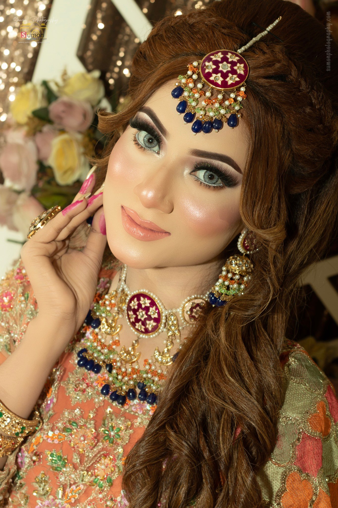 Nishi's Bridal Makeover Bridal Photoshoot Dola Alsha (16)