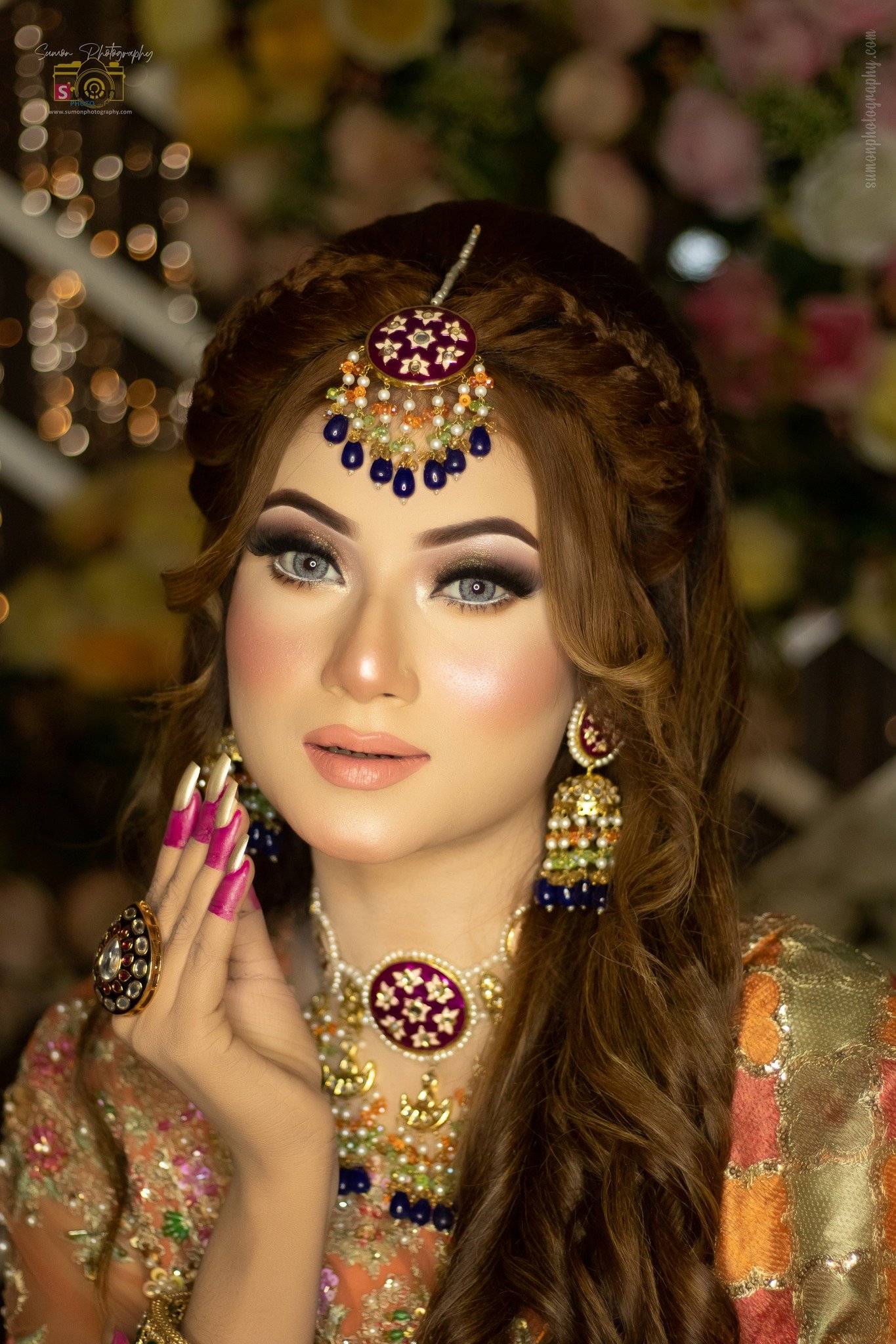 Nishi's Bridal Makeover Bridal Photoshoot Dola Alsha (17)