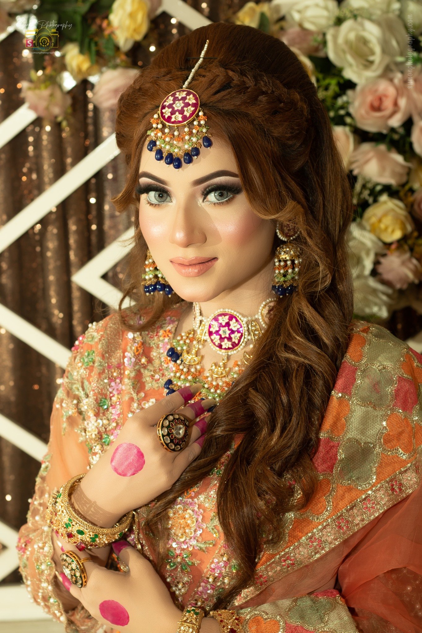 Nishi's Bridal Makeover Bridal Photoshoot Dola Alsha (18)