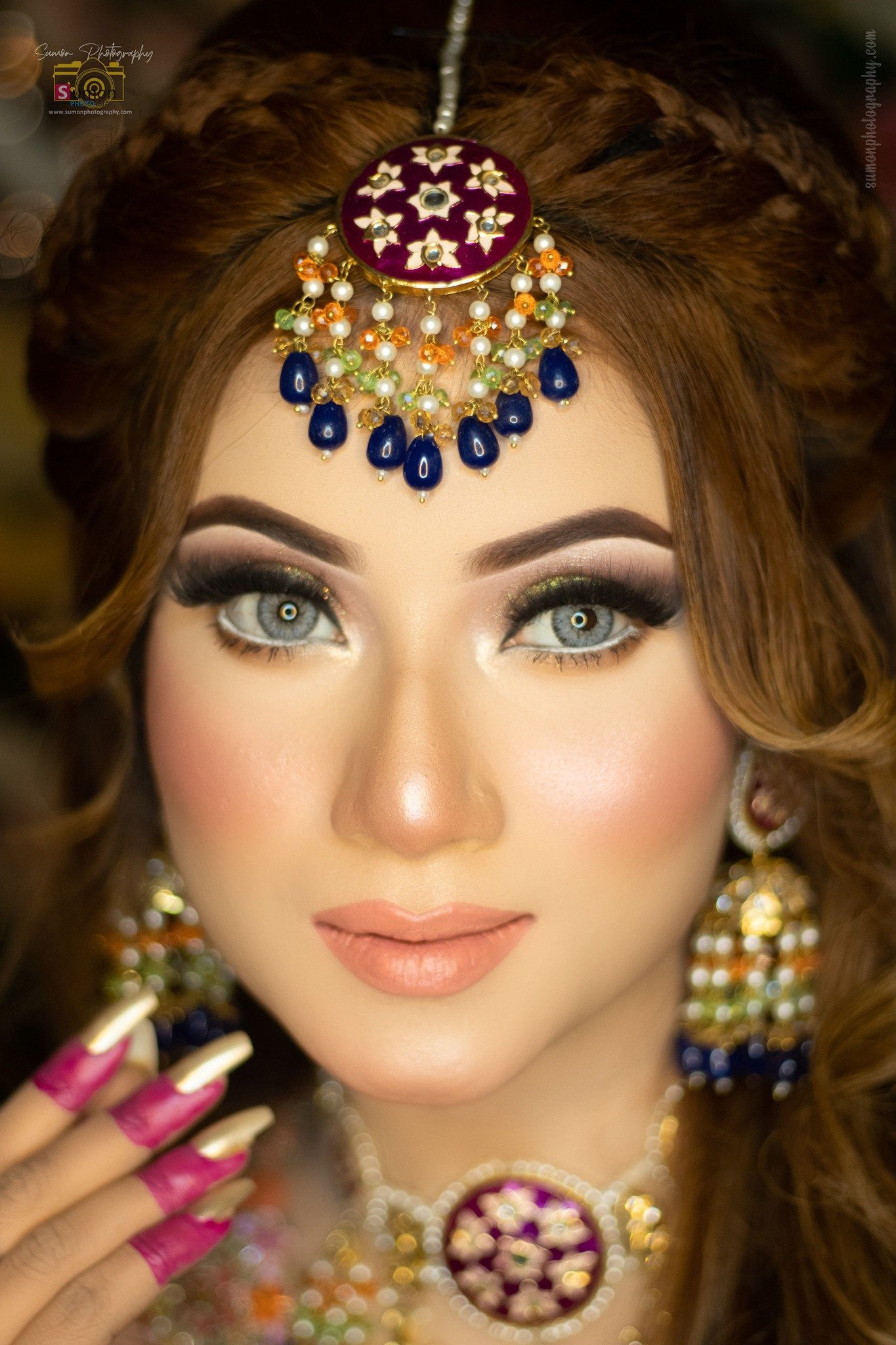 Nishi's Bridal Makeover Bridal Photoshoot Dola Alsha (2)