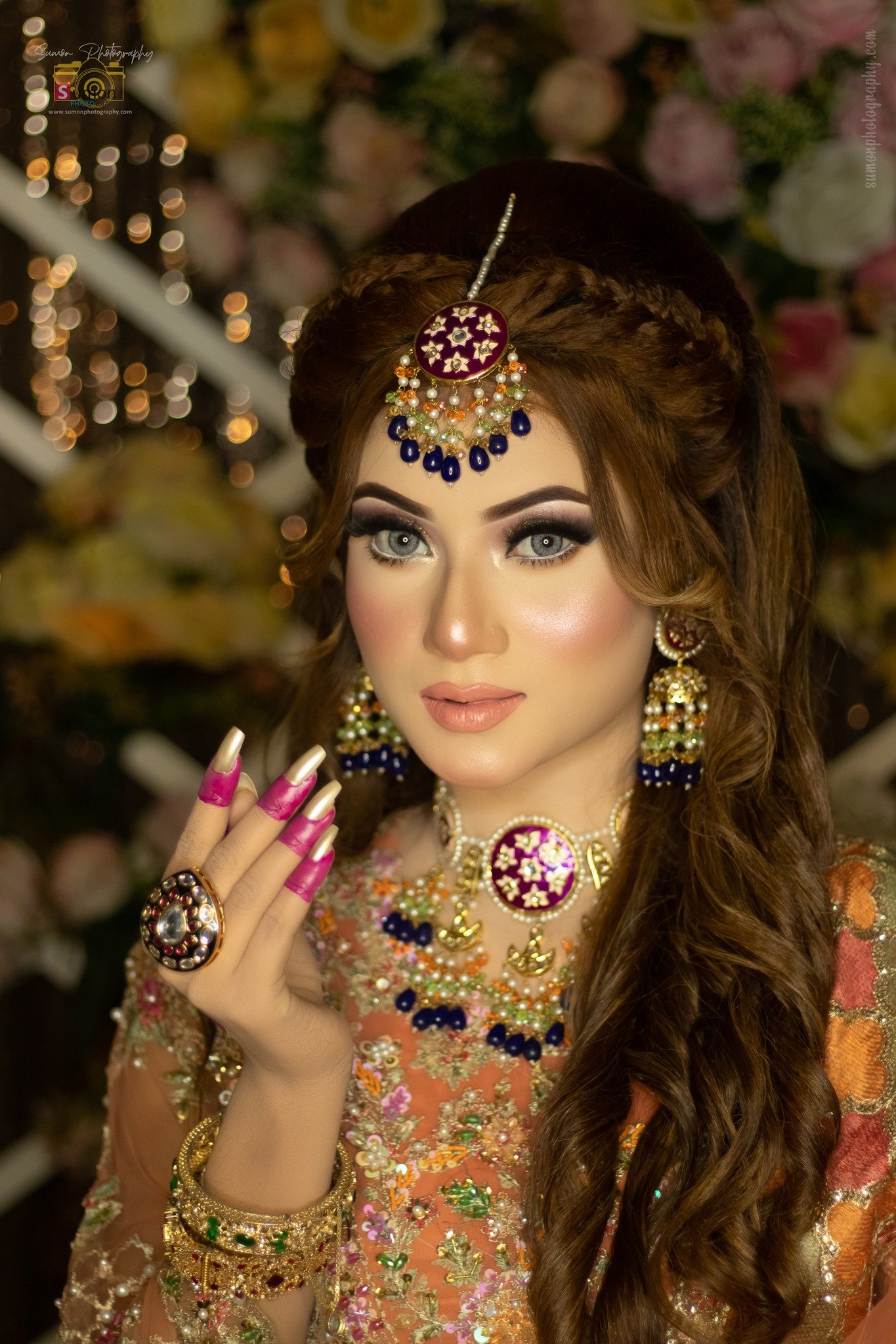 Nishi's Bridal Makeover Bridal Photoshoot Dola Alsha (21)