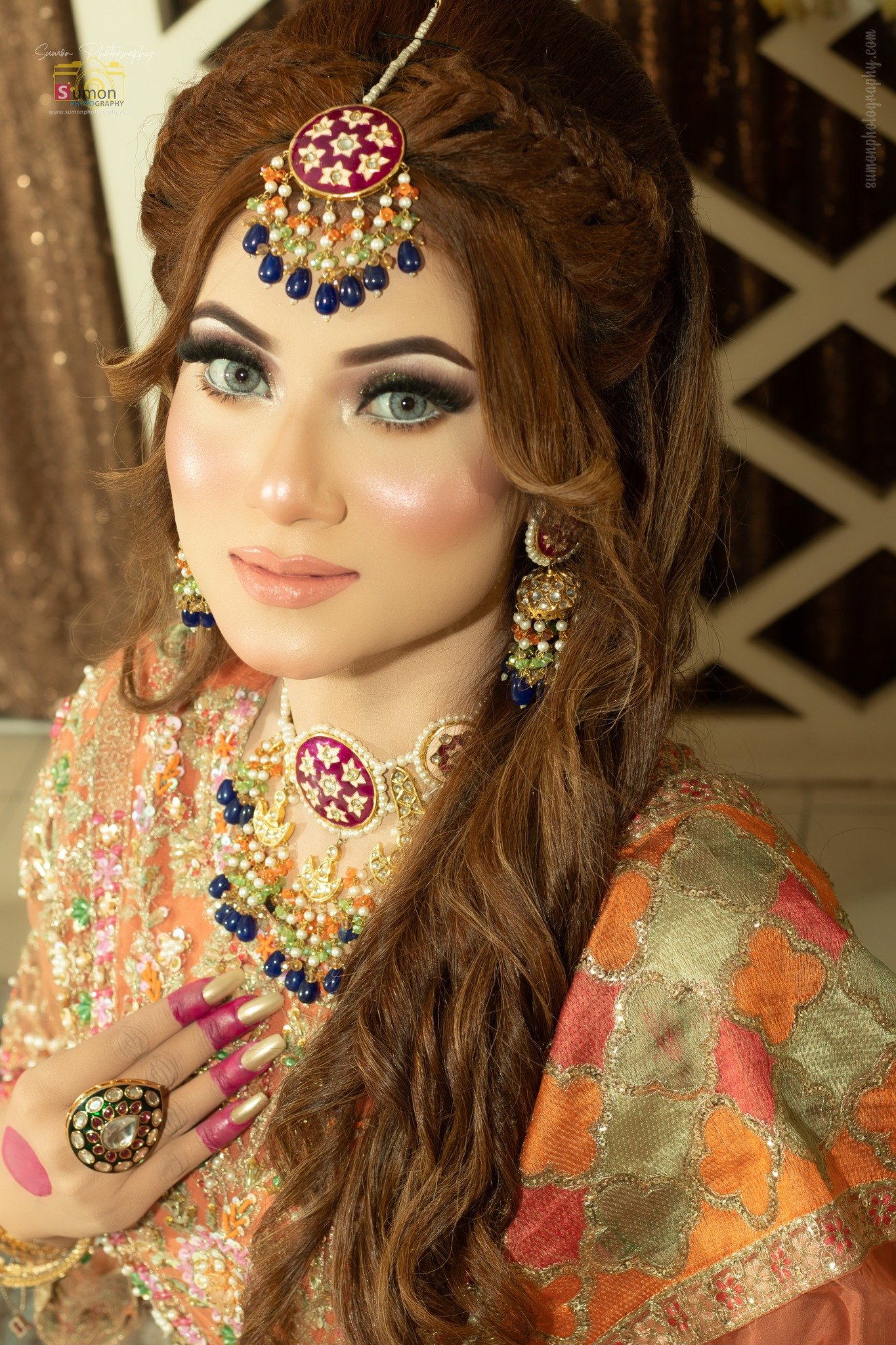 Nishi's Bridal Makeover Bridal Photoshoot Dola Alsha (22)