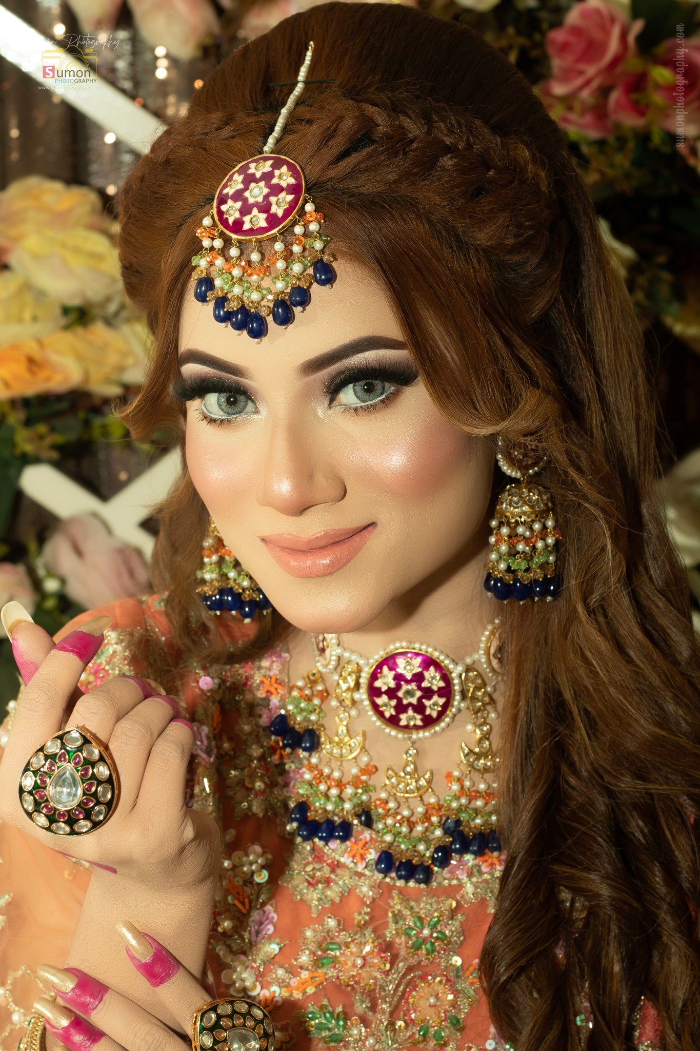Nishi's Bridal Makeover Bridal Photoshoot Dola Alsha (24)