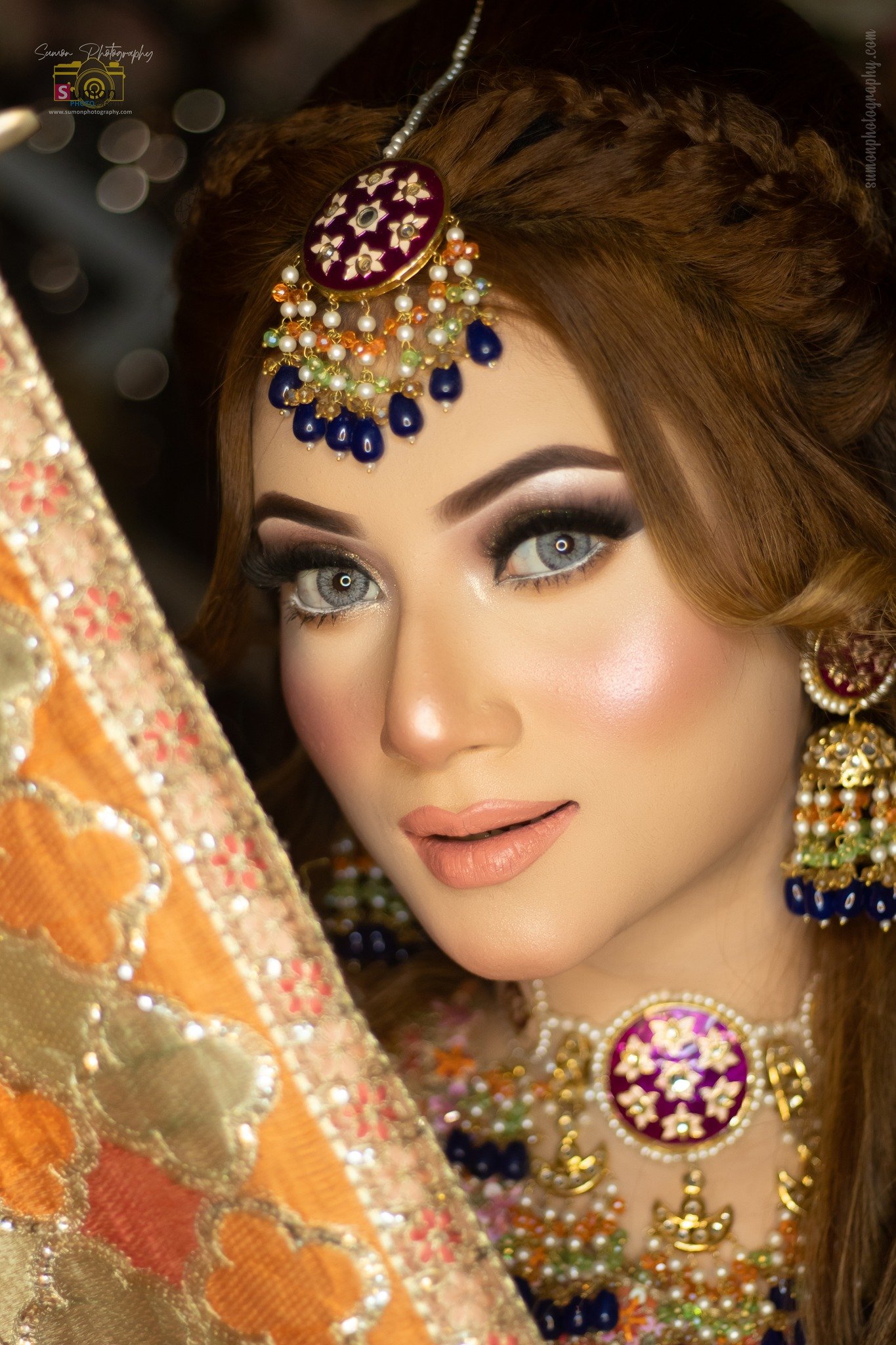 Nishi's Bridal Makeover Bridal Photoshoot Dola Alsha (25)