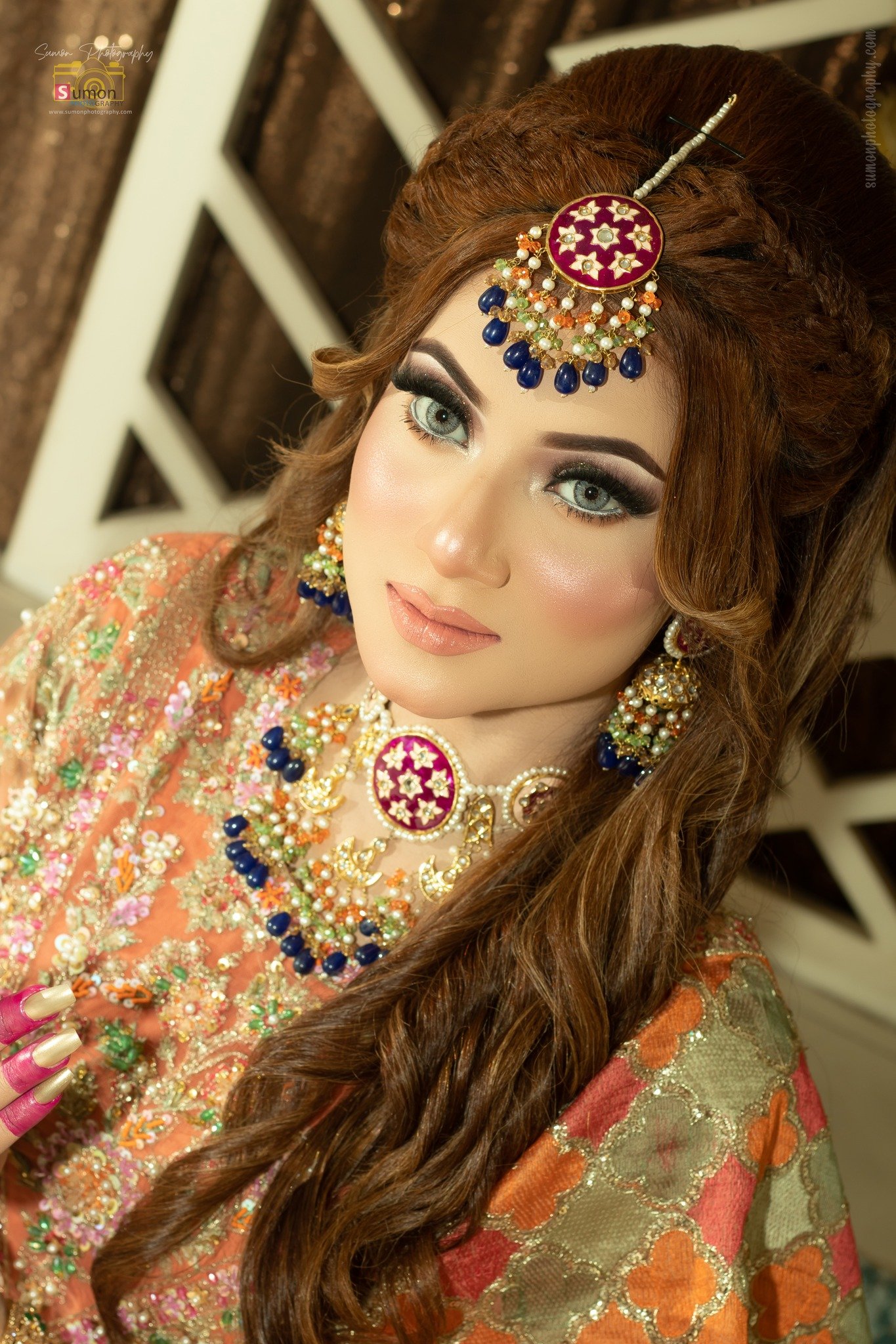 Nishi's Bridal Makeover Bridal Photoshoot Dola Alsha (26)