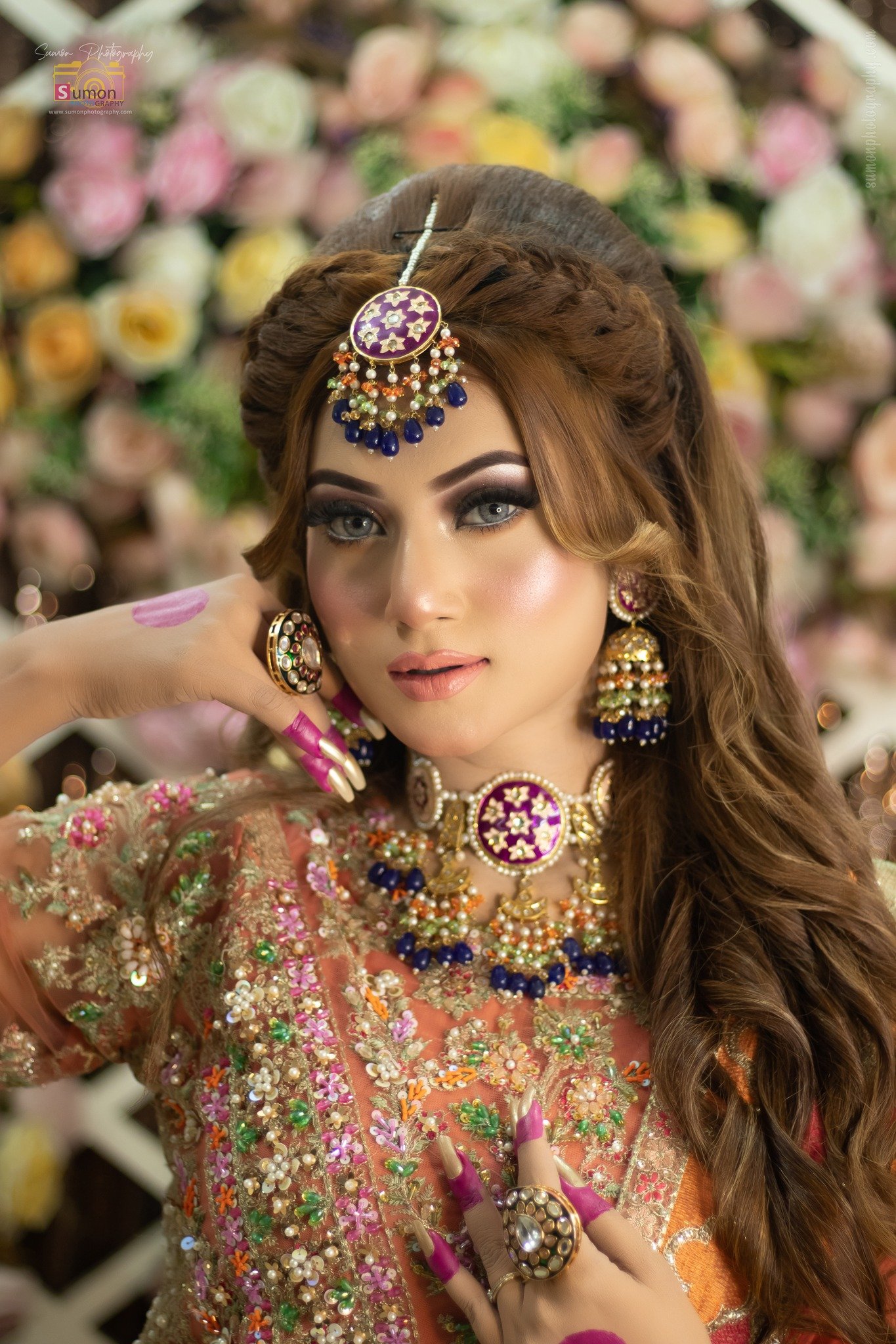 Nishi's Bridal Makeover Bridal Photoshoot Dola Alsha (27)