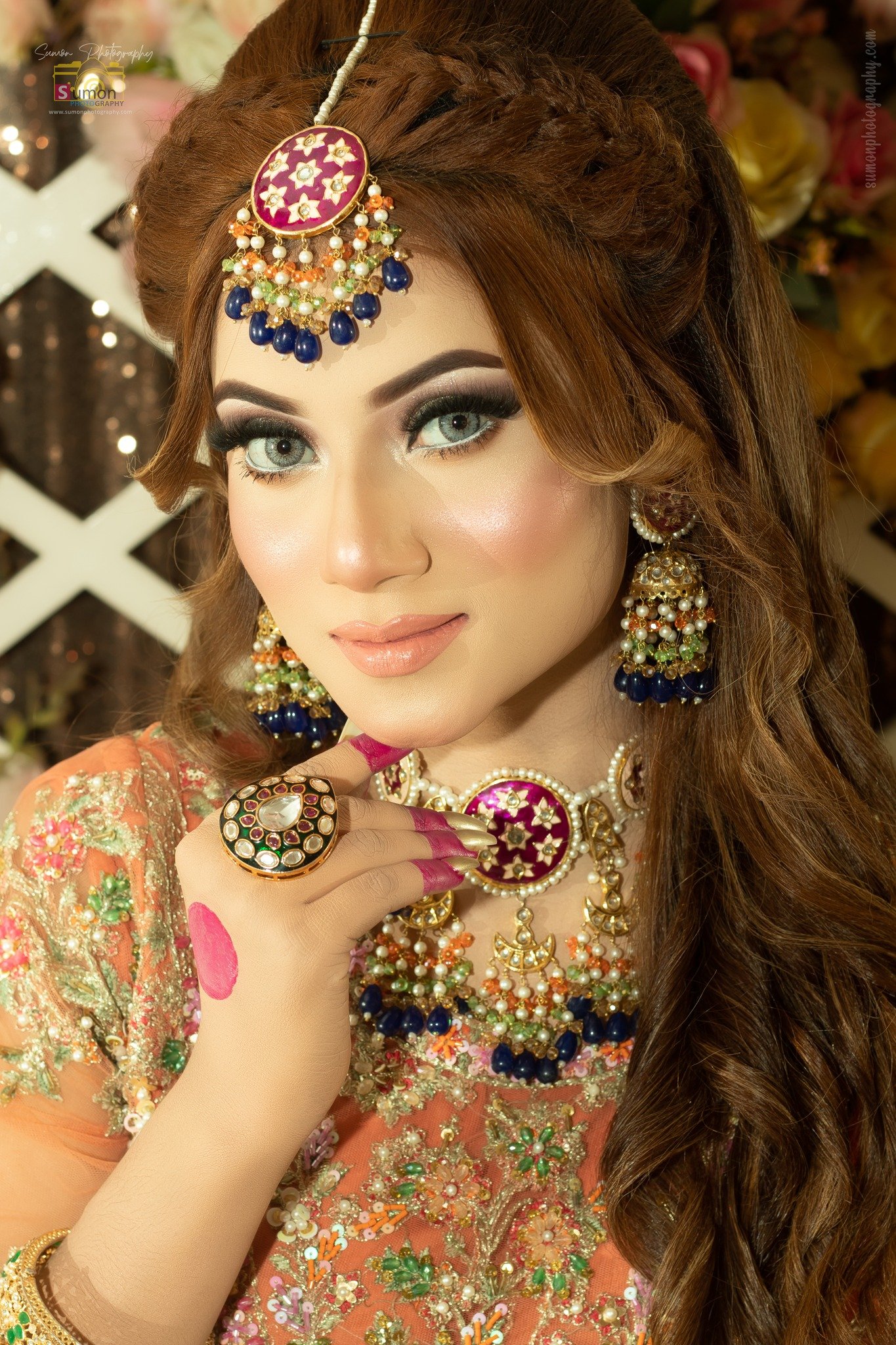 Nishi's Bridal Makeover Bridal Photoshoot Dola Alsha (28)