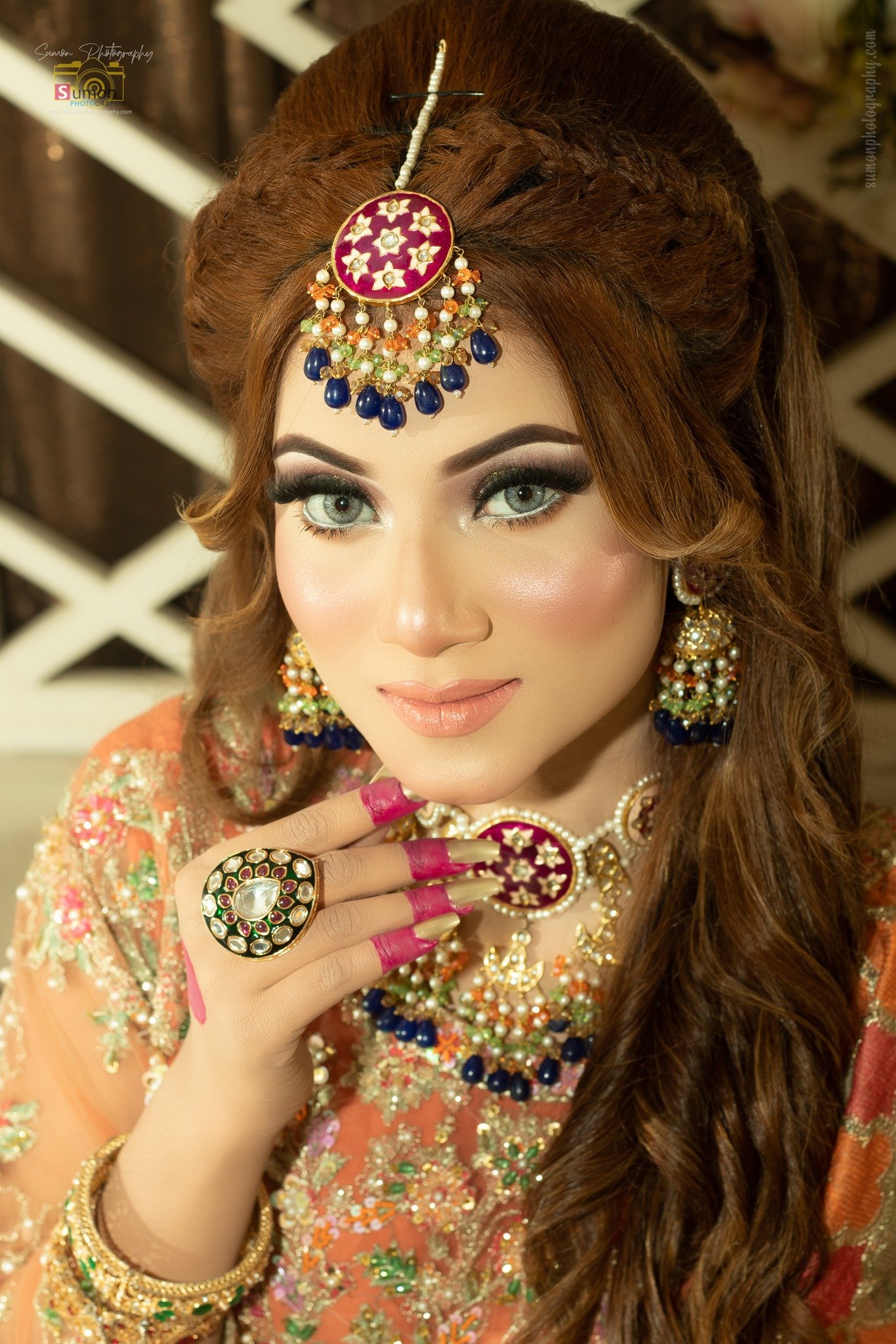 Nishi's Bridal Makeover Bridal Photoshoot Dola Alsha (29)