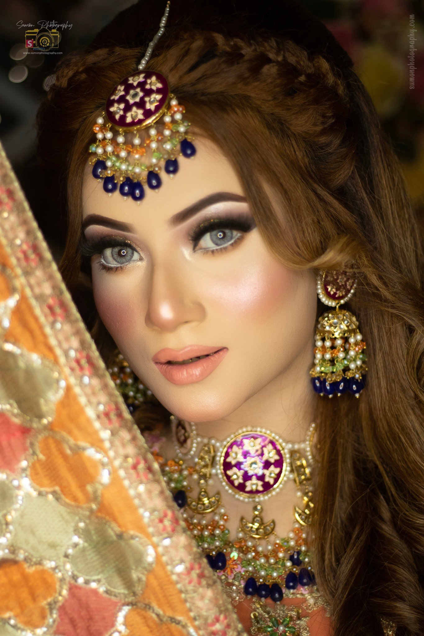 Nishi's Bridal Makeover Bridal Photoshoot Dola Alsha (3)