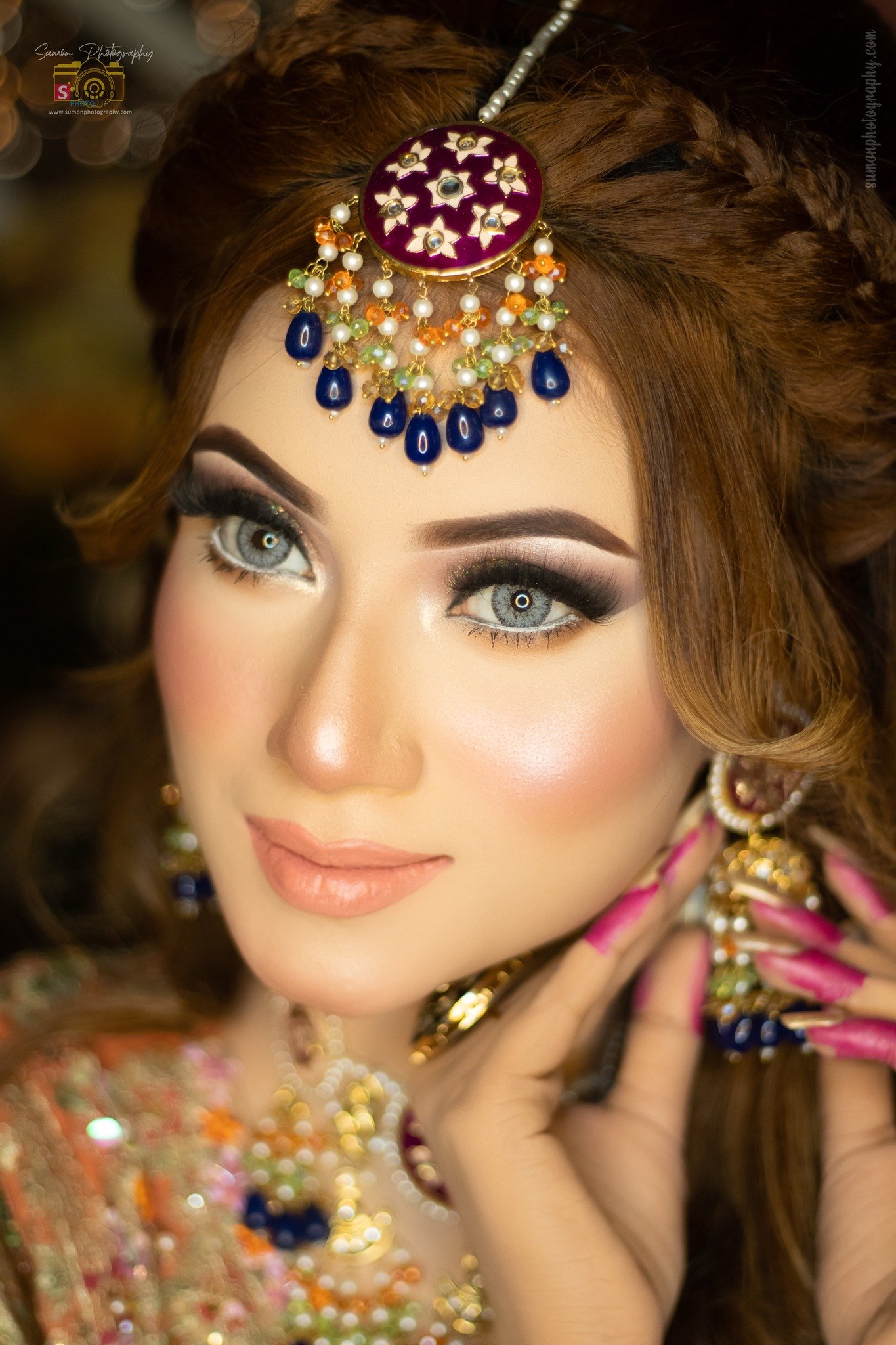 Nishi's Bridal Makeover Bridal Photoshoot Dola Alsha (31)