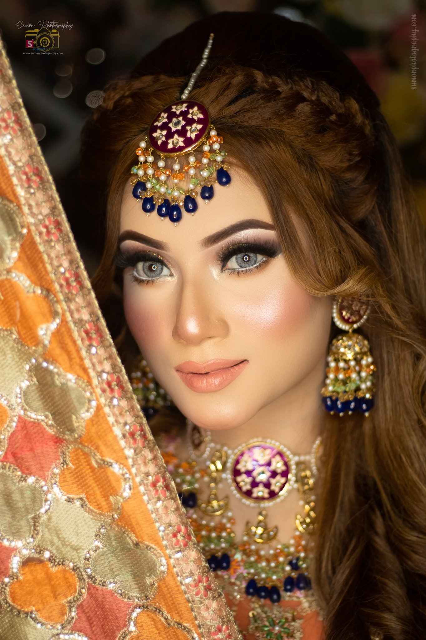 Nishi's Bridal Makeover Bridal Photoshoot Dola Alsha (32)
