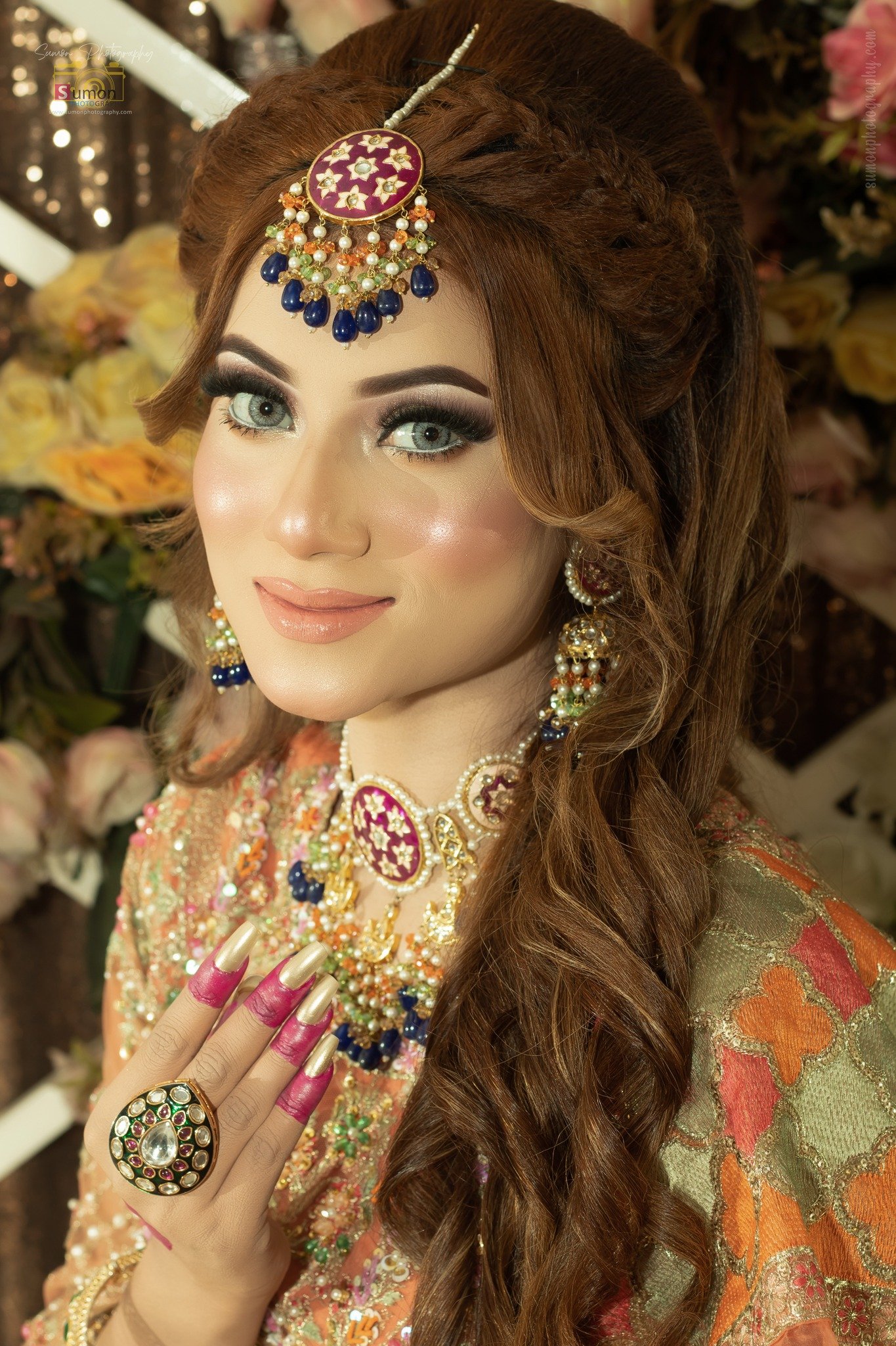 Nishi's Bridal Makeover Bridal Photoshoot Dola Alsha (38)