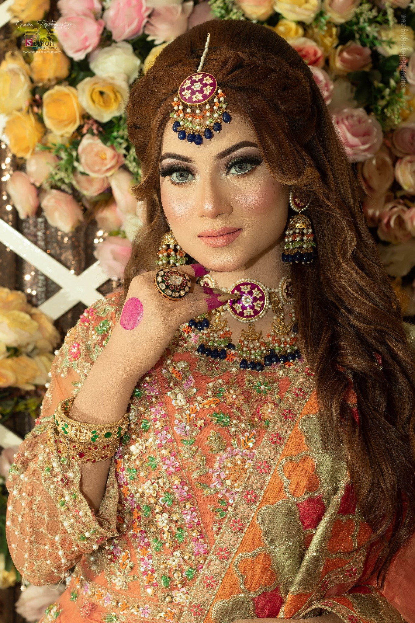 Nishi's Bridal Makeover Bridal Photoshoot Dola Alsha (39)