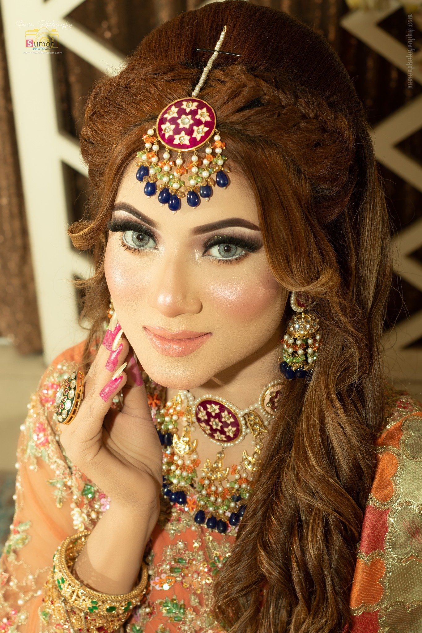 Nishi's Bridal Makeover Bridal Photoshoot Dola Alsha (41)