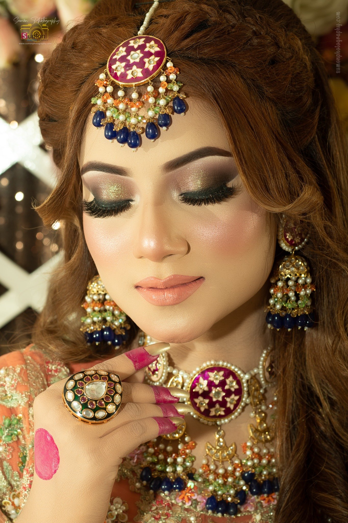 Nishi's Bridal Makeover Bridal Photoshoot Dola Alsha (42)