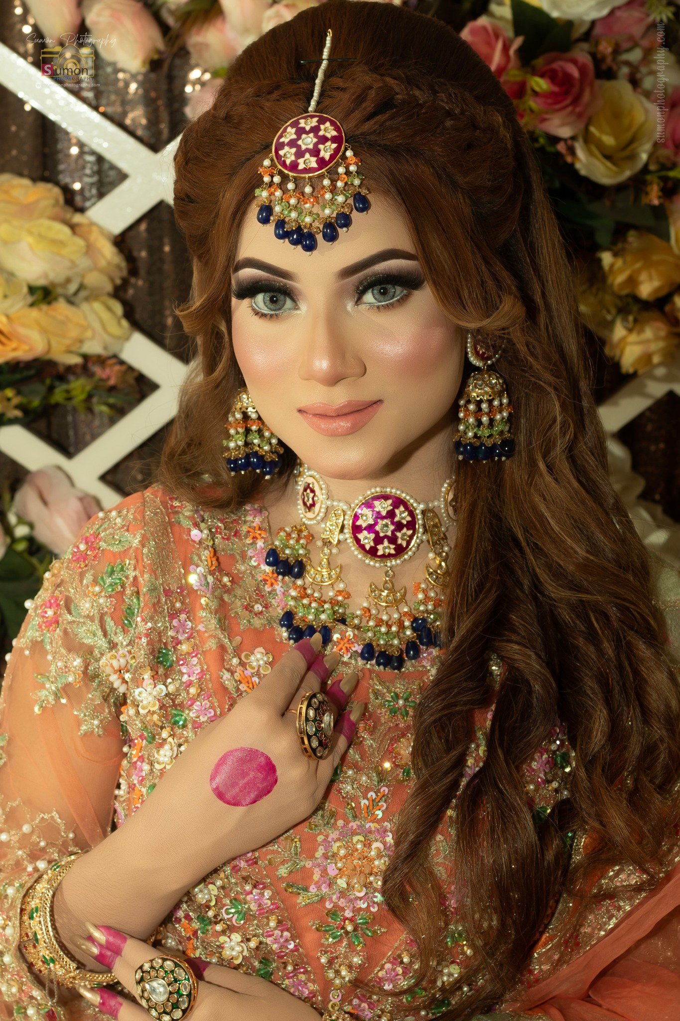 Nishi's Bridal Makeover Bridal Photoshoot Dola Alsha (46)