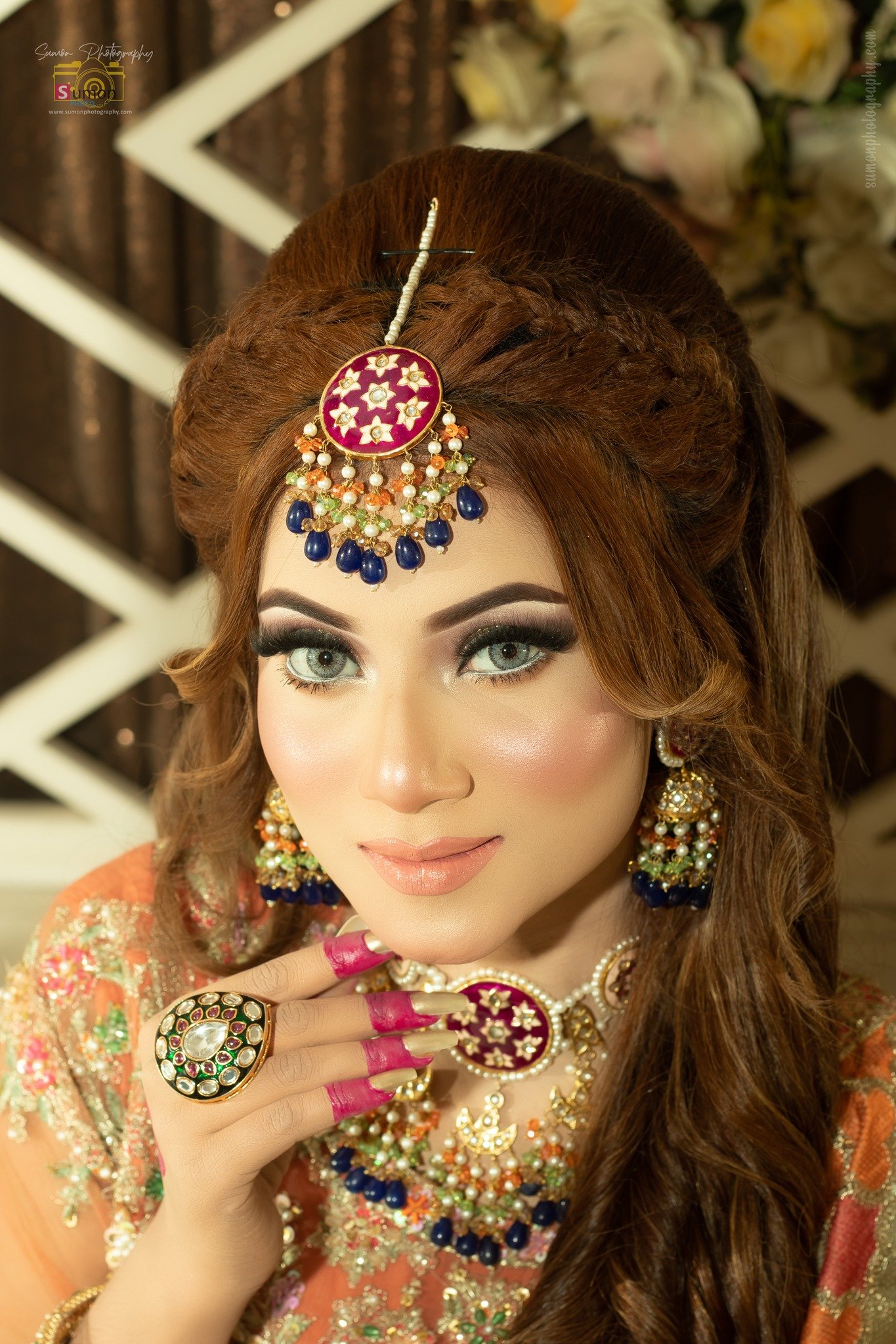 Nishi's Bridal Makeover Bridal Photoshoot Dola Alsha (48)