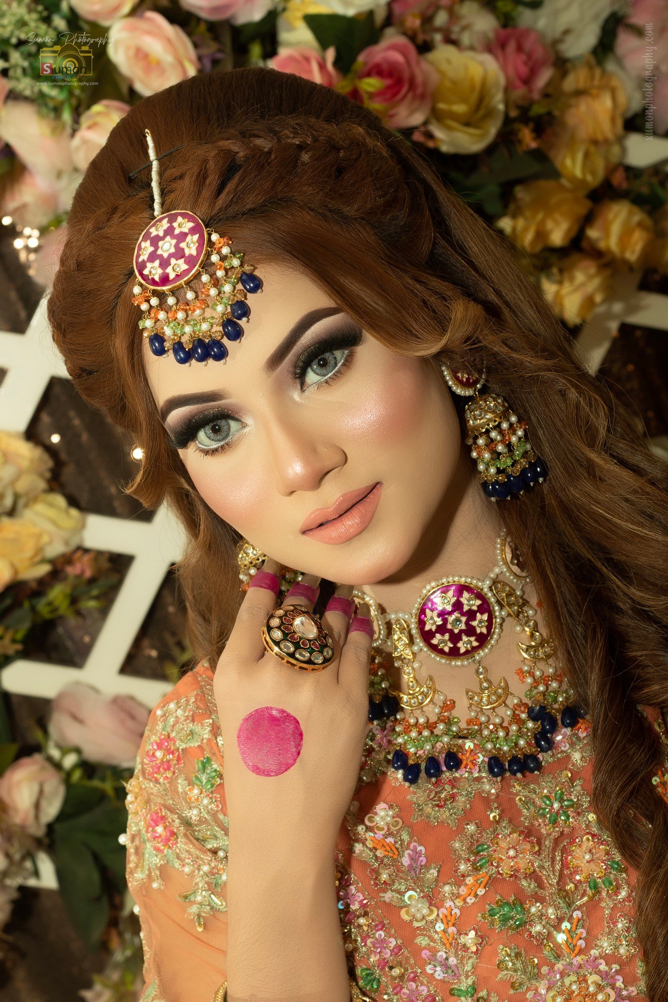 Nishi's Bridal Makeover Bridal Photoshoot Dola Alsha (49)