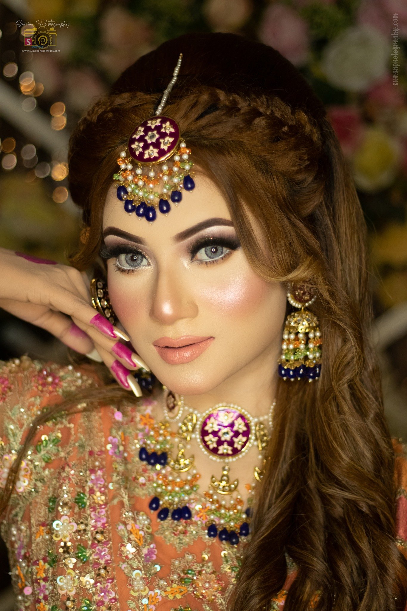 Nishi's Bridal Makeover Bridal Photoshoot Dola Alsha (5)