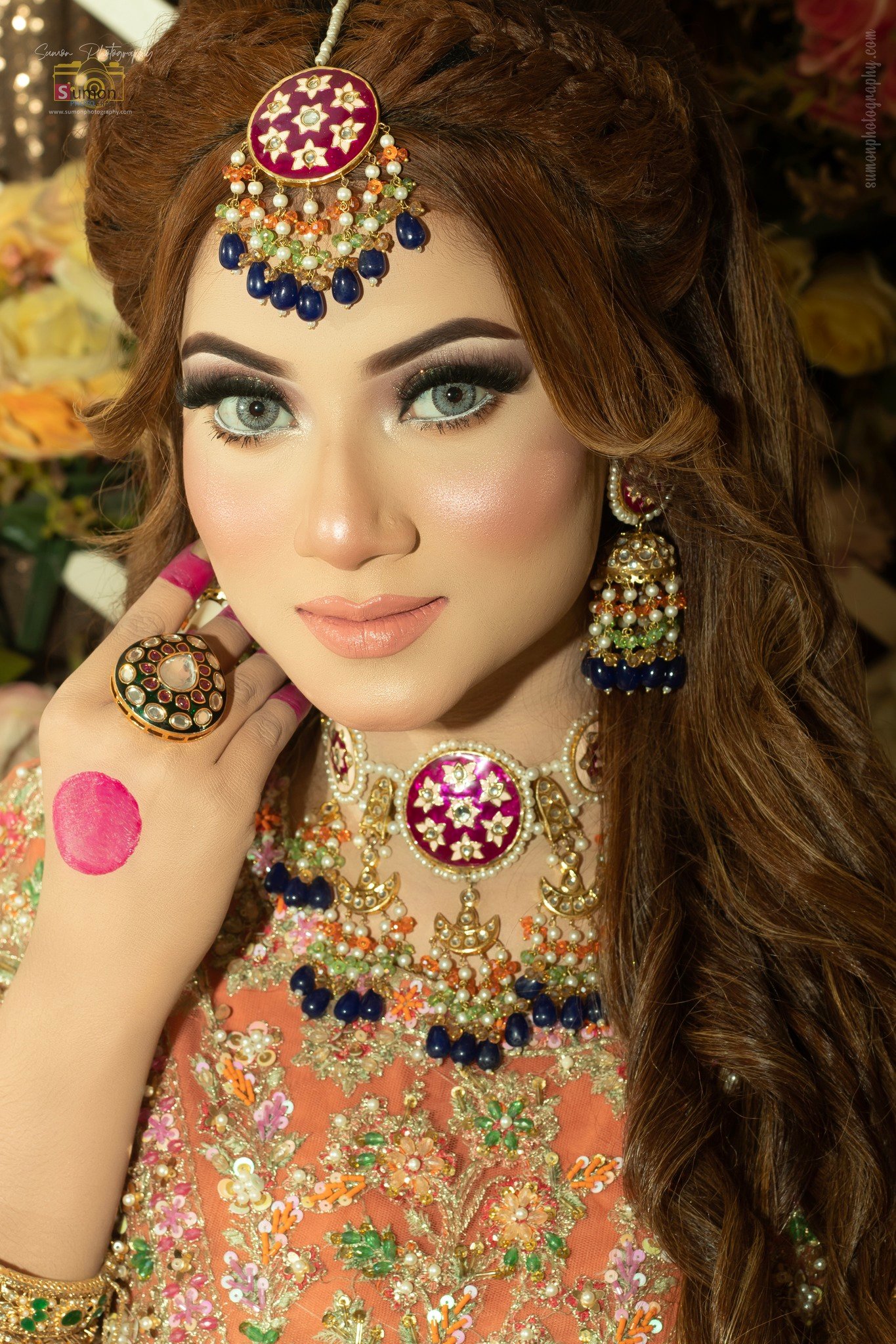 Nishi's Bridal Makeover Bridal Photoshoot Dola Alsha (51)