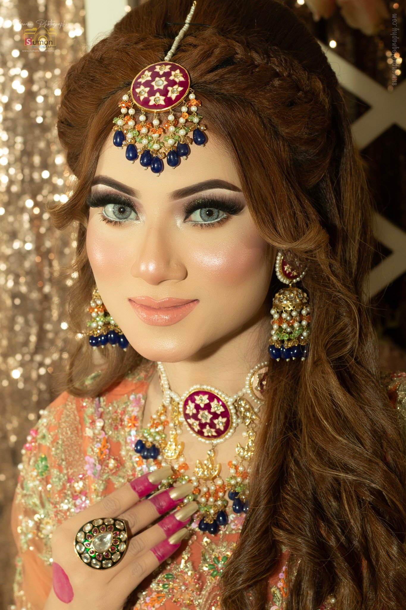 Nishi's Bridal Makeover Bridal Photoshoot Dola Alsha (53)