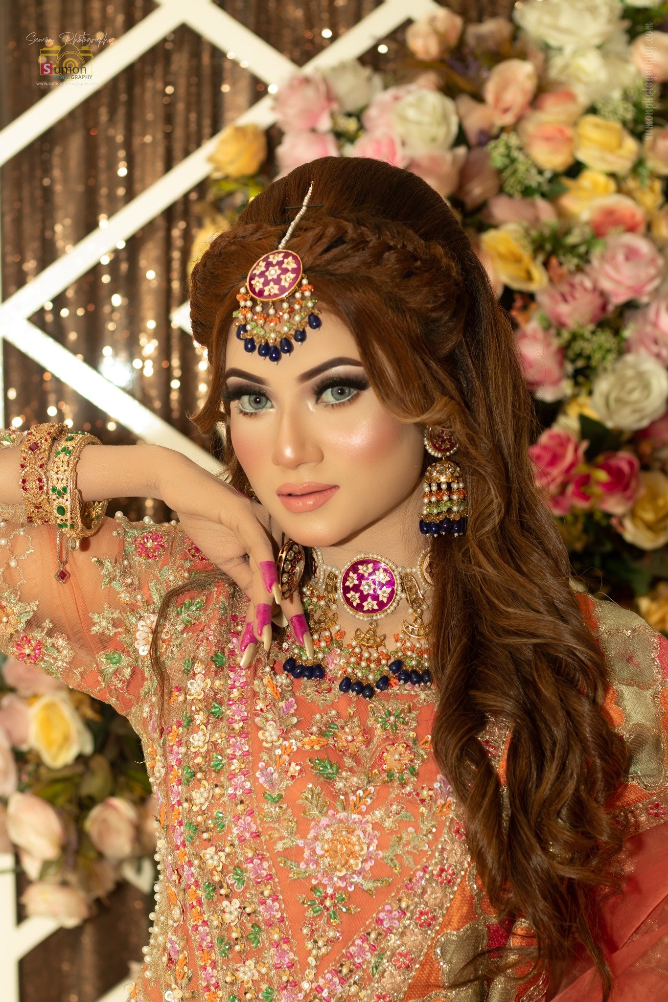 Nishi's Bridal Makeover Bridal Photoshoot Dola Alsha (54)