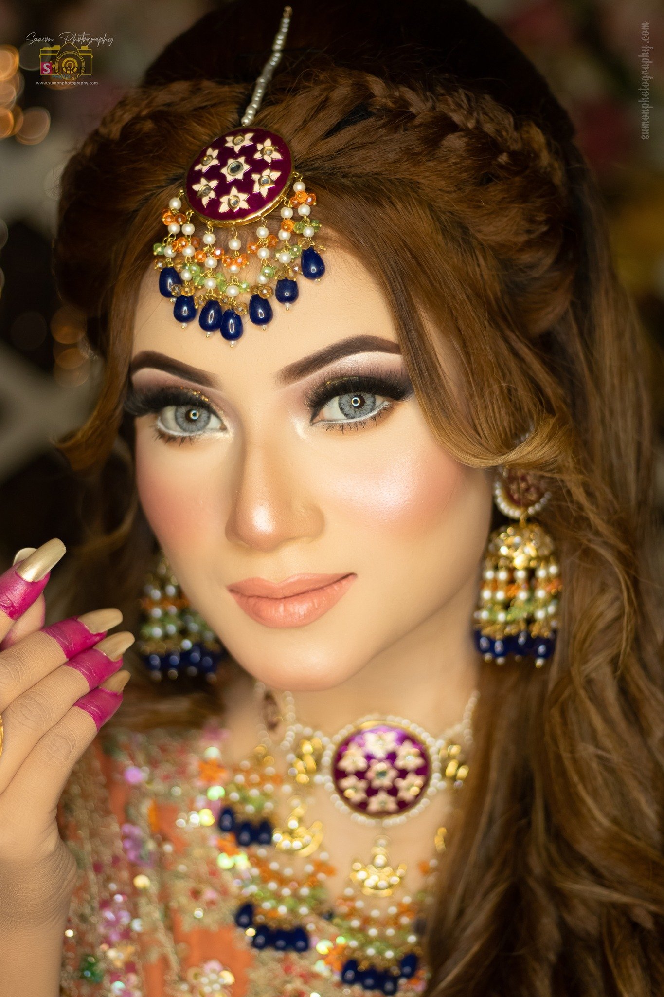 Nishi's Bridal Makeover Bridal Photoshoot Dola Alsha (55)