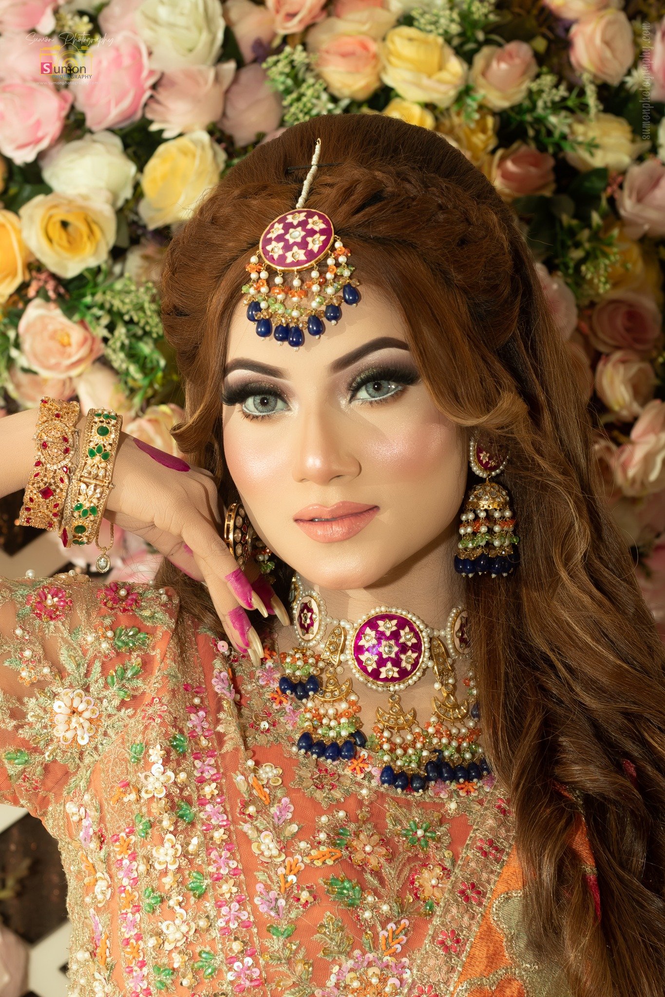Nishi's Bridal Makeover Bridal Photoshoot Dola Alsha (56)