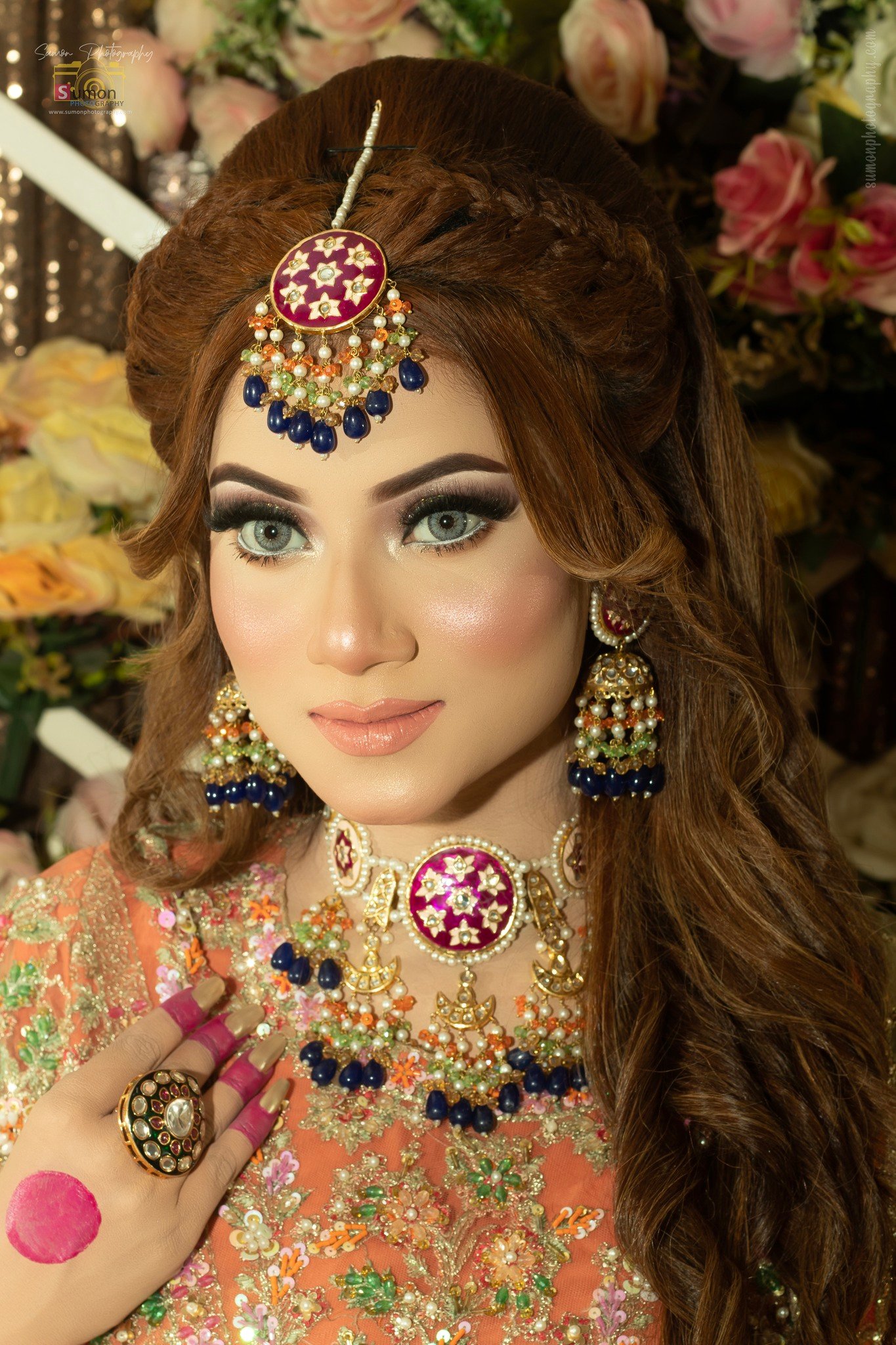 Nishi's Bridal Makeover Bridal Photoshoot Dola Alsha (57)