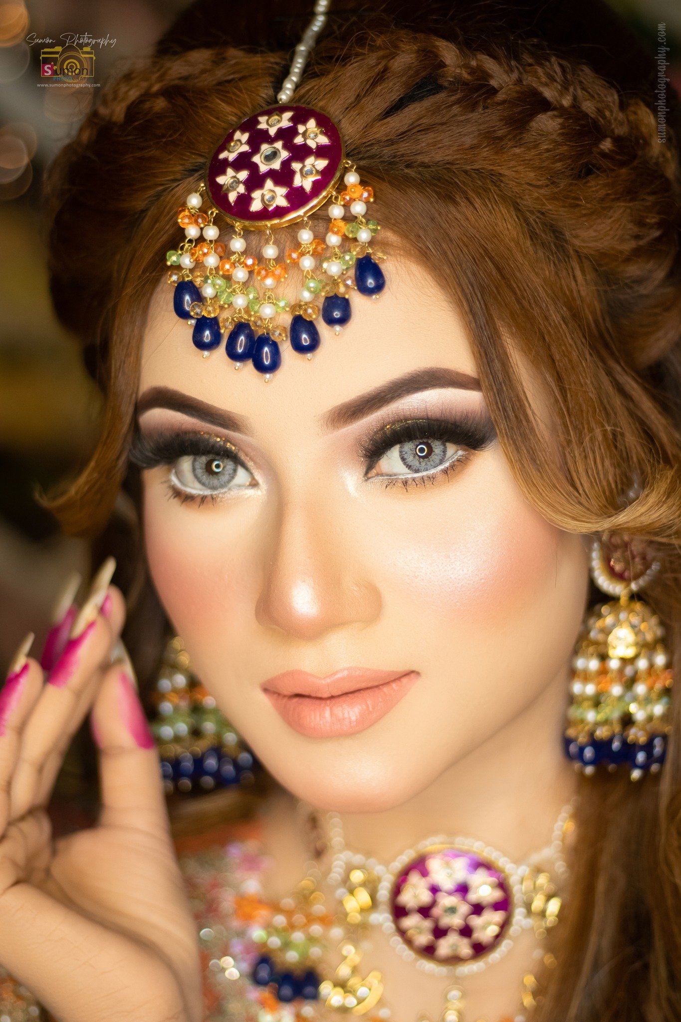 Nishi's Bridal Makeover Bridal Photoshoot Dola Alsha (58)