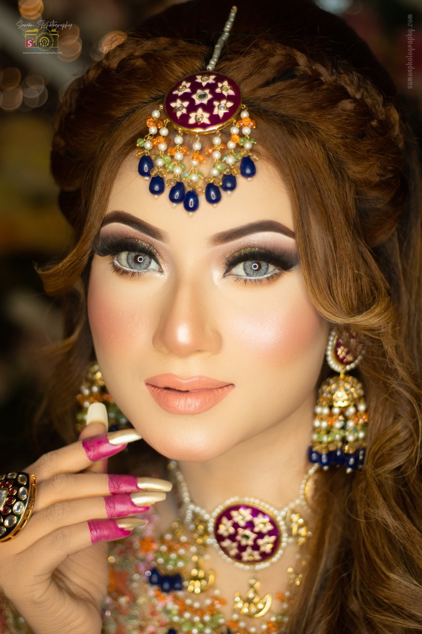 Nishi's Bridal Makeover Bridal Photoshoot Dola Alsha (6)