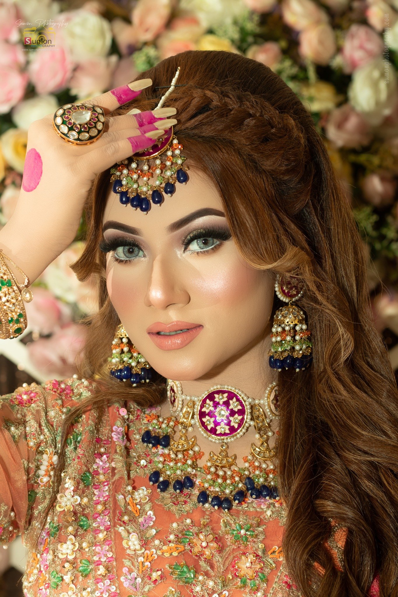 Nishi's Bridal Makeover Bridal Photoshoot Dola Alsha (60)