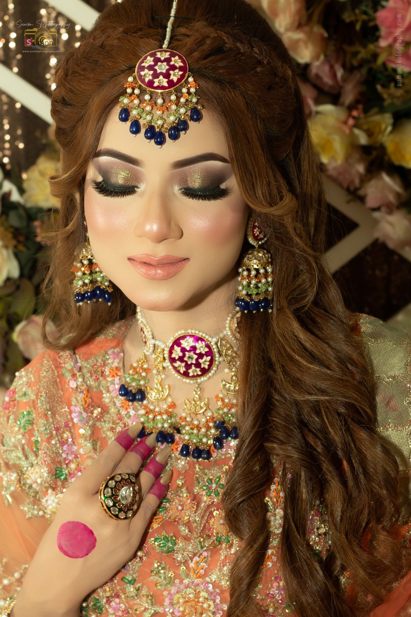 Nishi's Bridal Makeover Bridal Photoshoot Dola Alsha (61)