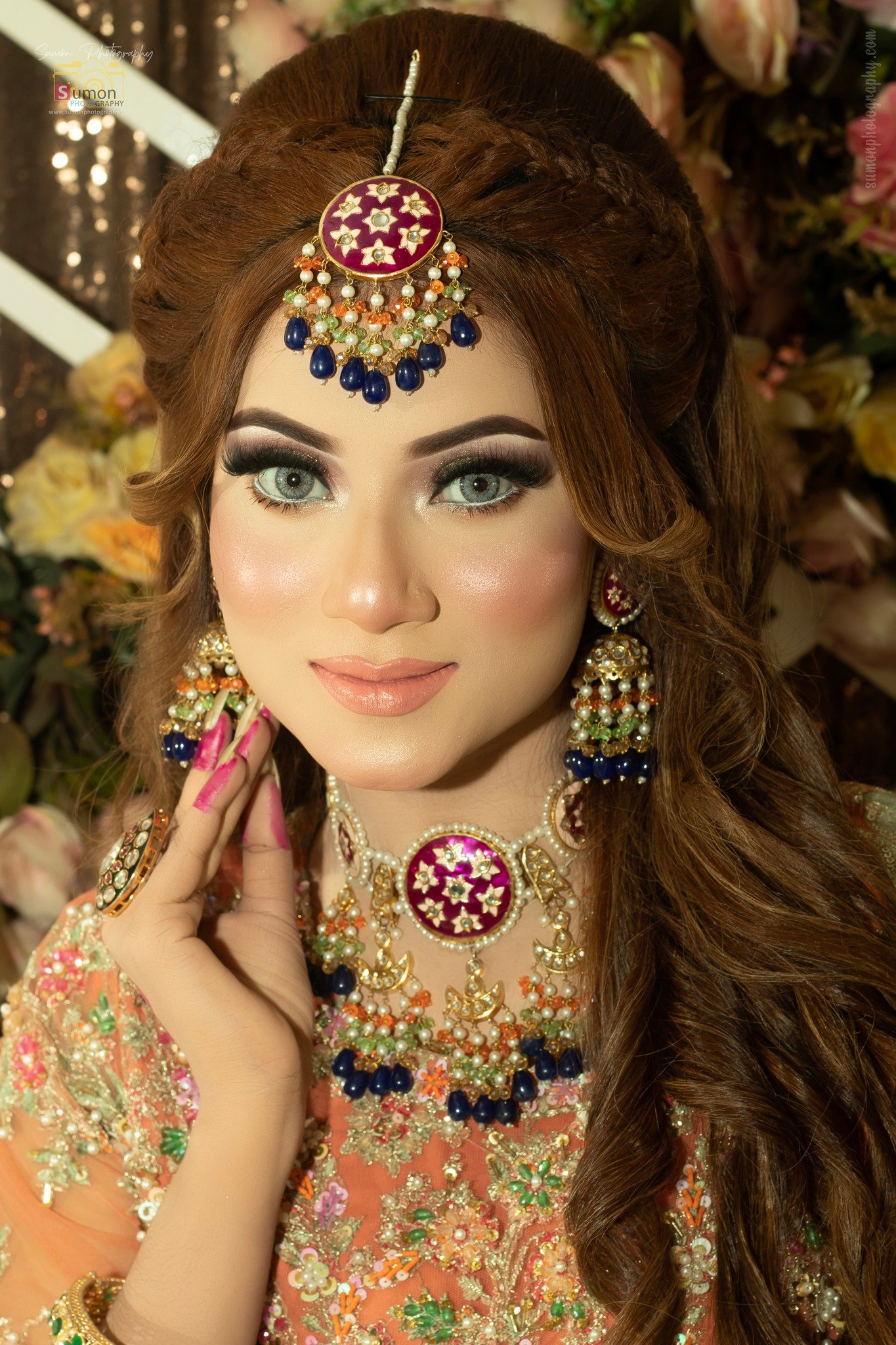 Nishi's Bridal Makeover Bridal Photoshoot Dola Alsha (9)